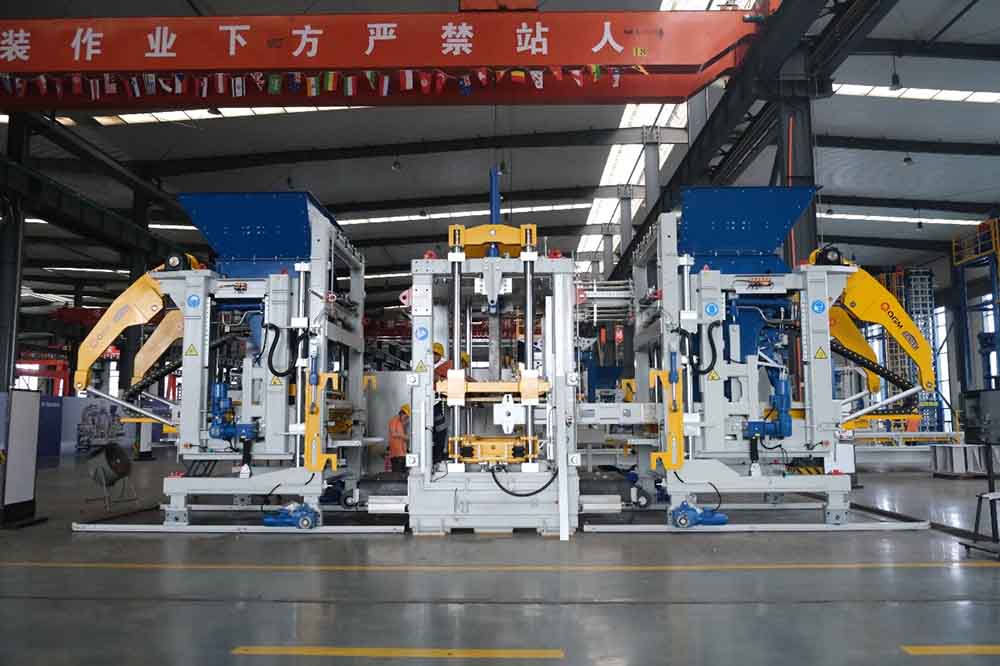 Actualización inteligente! El equipo QGM ZN900CG ayuda al noroeste de China a construir una base de materiales de construcción de 