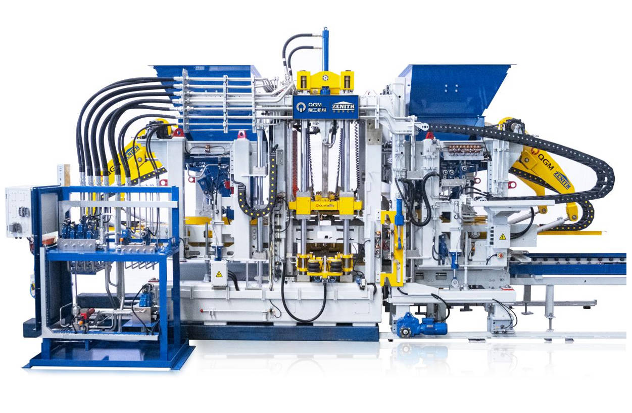Combinando la ingeniería de precisión alemana con el ingenio chino, la máquina para fabricar ladrillos Quangong ZN1000-2 está diseñada para una producción de alta calidad.